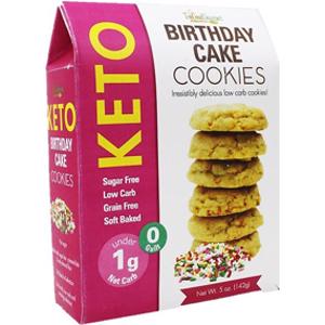 Too Good Gourmet Birthday Cake Keto Cookies