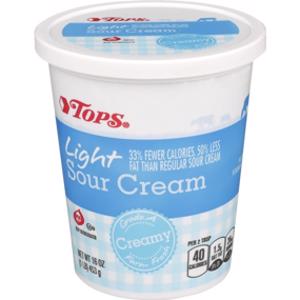 Tops Light Sour Cream