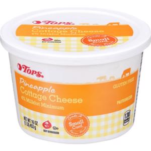 Tops Pineapple Small Curd Cottage Cheese