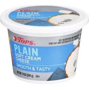 Tops Plain Soft Cream Cheese