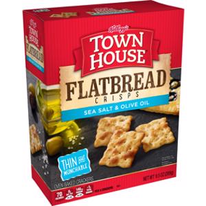 Town House Sea Salt & Olive Oil Flatbread Crisps