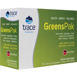 Trace Minerals Greens Pak Berry