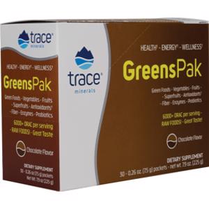 Trace Minerals Greens Pak Chocolate