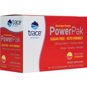 Trace Minerals Sugar Free Citrus PowerPak