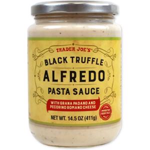 Trader Joe's Black Truffle Alfredo Pasta Sauce