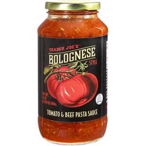 Trader Joe's Bolognese Style Tomato & Beef Pasta Sauce