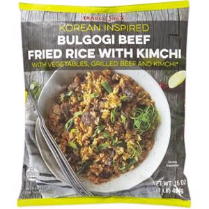 Trader Joe's Bulgogi Beef Fried Rice w/ Kimchi