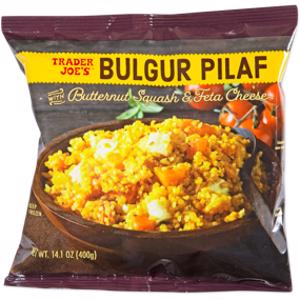 Trader Joe's Bulgur Pilaf w/ Butternut Squash & Feta Cheese