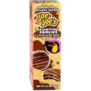 Trader Joe's Chocolate & Peanut Butter Joe-Joe's Sandwich Cookies