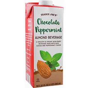 Trader Joe's Chocolate Peppermint Almond Milk