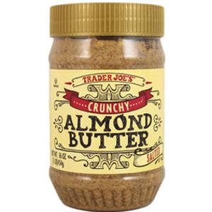 Trader Joe's Crunchy Salted Almond Butter