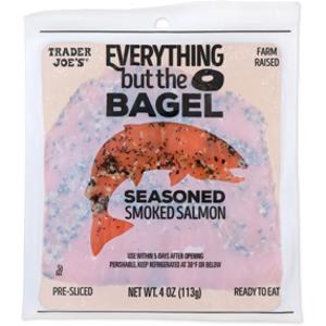 Trader Joe's Everything But The Bagel Seasoned Smoked Salmon