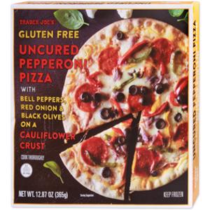 Trader Joe's Gluten Free Uncured Pepperoni Pizza