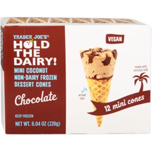 Trader Joe's Hold the Dairy! Vegan Chocolate Mini Cones