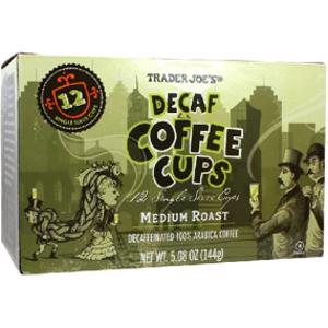 Trader Joe's Joe's Decaf Coffee Cups