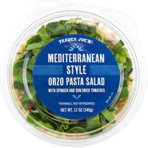 Trader Joe's Mediterranean Style Orzo Pasta Salad