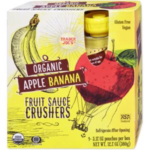 Trader Joe's Organic Apple Banana Fruit Sauce Crushers