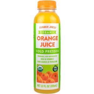 Trader Joe's Organic Cold Pressed Orange Juice