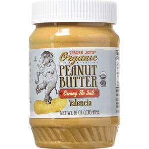 Trader Joe's Organic Creamy No Salt Peanut Butter