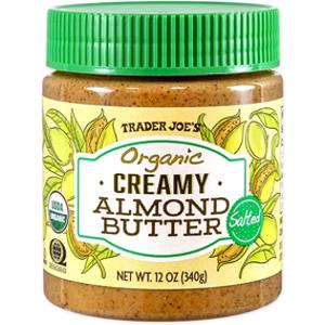Trader Joe's Organic Creamy Salted Almond Butter