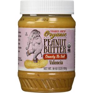 Trader Joe's Organic Crunchy No Salt Peanut Butter