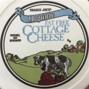 Trader Joe's Organic Fat Free Cottage Cheese