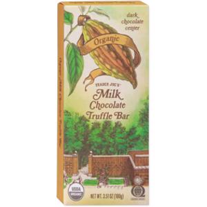 Trader Joe's Organic Milk Chocolate Truffle Bar
