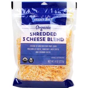 Trader Joe's Organic Shredded 3 Cheese Blend