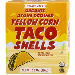 Trader Joe's Organic Stone Ground Yellow Corn Taco Shells