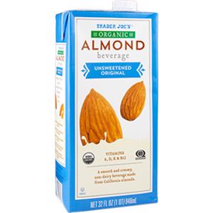 Trader Joe's Organic Unsweetened Almond Milk