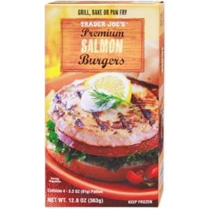 Trader Joe's Premium Salmon Burgers