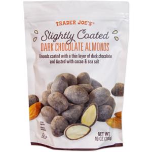 Trader Joe's Slightly Coated Dark Chocolate Almonds