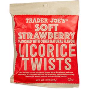 Trader Joe's Soft Strawberry Licorice Twists