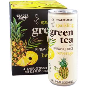 Trader Joe's Sparkling Green Tea w/ Pineapple