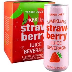 Trader Joe's Sparkling Strawberry Juice