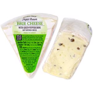 Trader Joe's Triple Cream Brie Cheese w/ Green Peppercorns