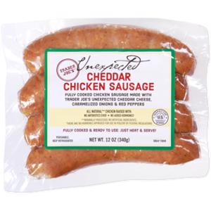 Trader Joe's Unexpected Cheddar Chicken Sausage
