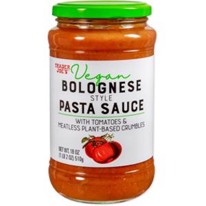 Trader Joe's Vegan Bolognese Style Pasta Sauce