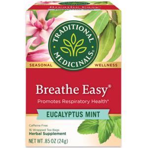 Traditional Medicinals Breathe Easy Eucalyptus Mint Tea