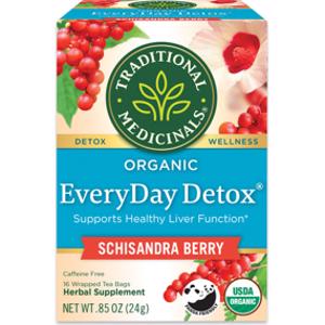 Traditional Medicinals Organic EveryDay Detox Schisandra Berry Tea