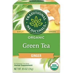Traditional Medicinals Organic Ginger Green Tea