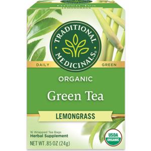 Traditional Medicinals Organic Lemongrass Green Tea