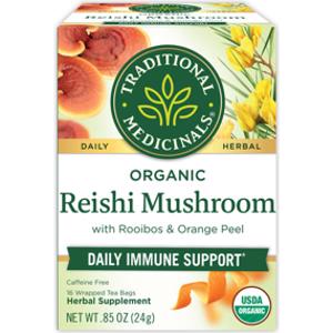 Traditional Medicinals Organic Reishi Mushroom Rooibos Tea