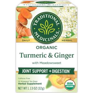 Traditional Medicinals Organic Turmeric Ginger Tea