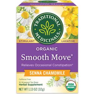 Traditional Medicinals Organic Smooth Move Senna Chamomile Tea