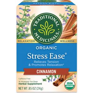 Traditional Medicinals Organic Stress Ease Cinnamon Tea