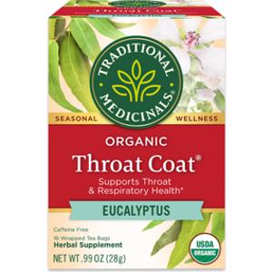 Traditional Medicinals Organic Throat Coat Eucalyptus Tea