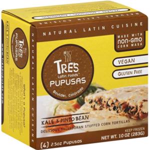 Tres Pupusas Kale & Pinto Bean Tortillas