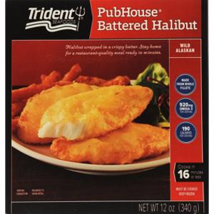 Trident Seafoods Pubhouse Battered Halibut