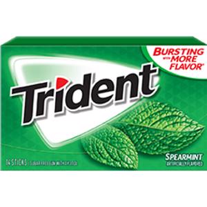 Trident Spearmint Sugar Free Gum